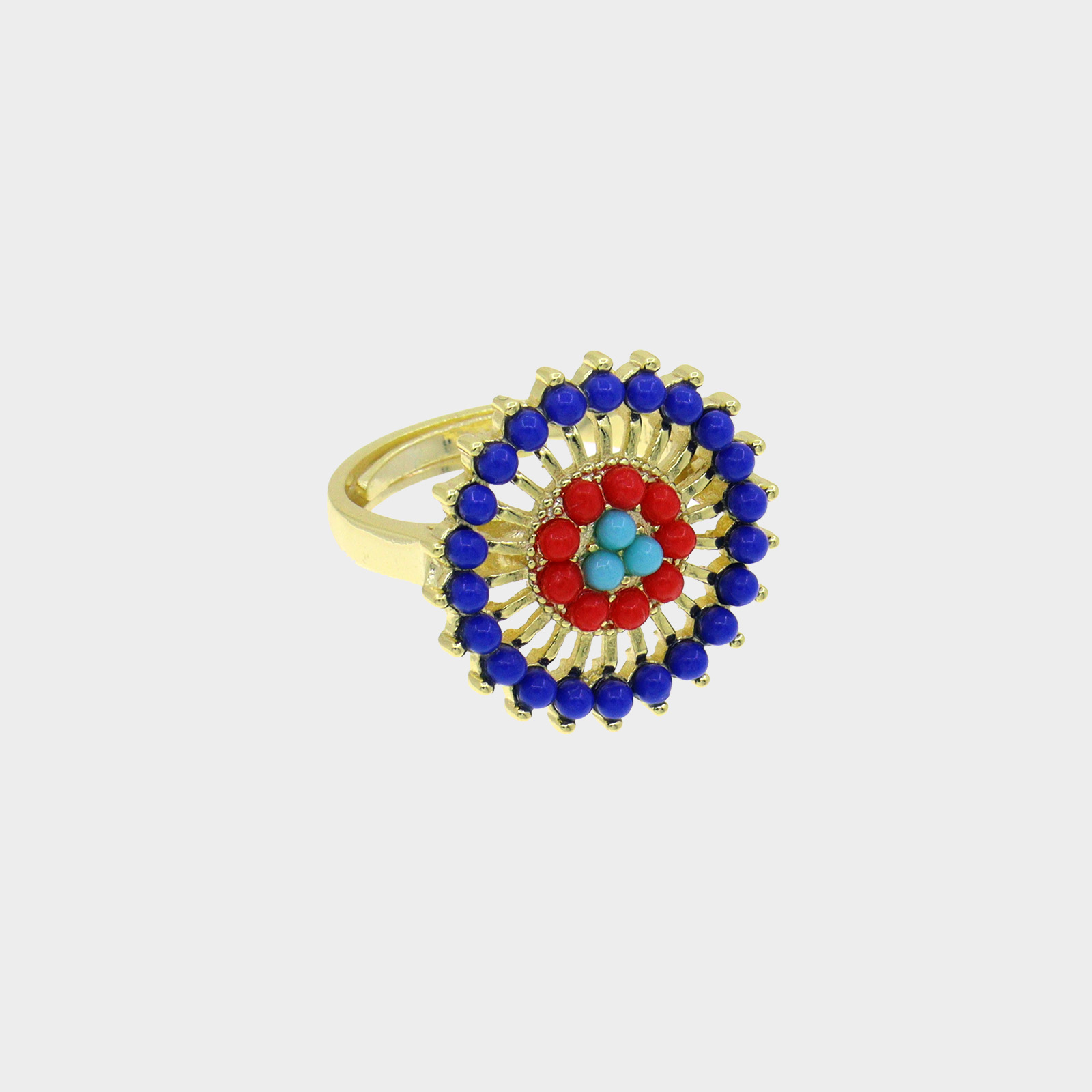 The Ring Amazon Flower Blue