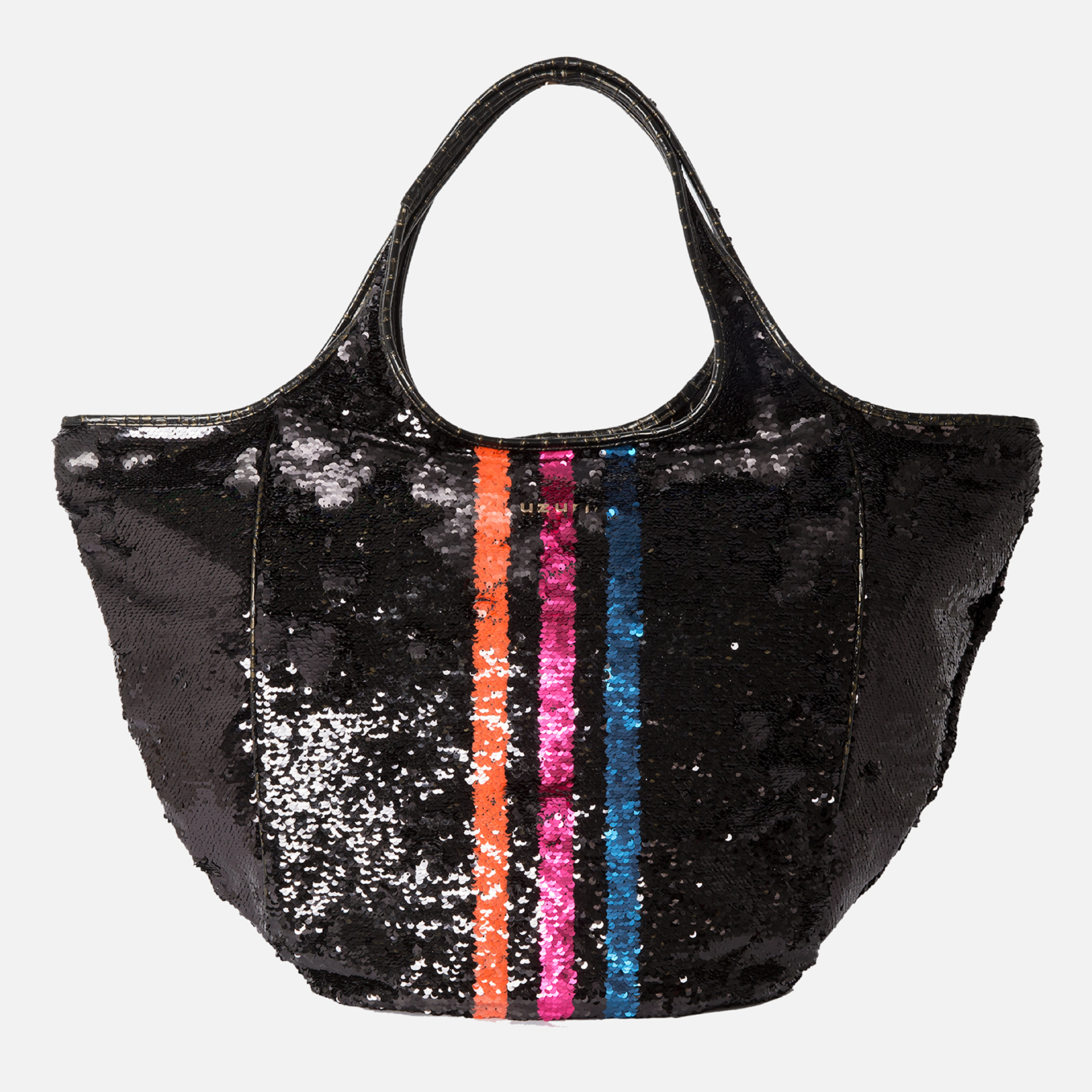 Shoulder Bag Glamour Color Stripe