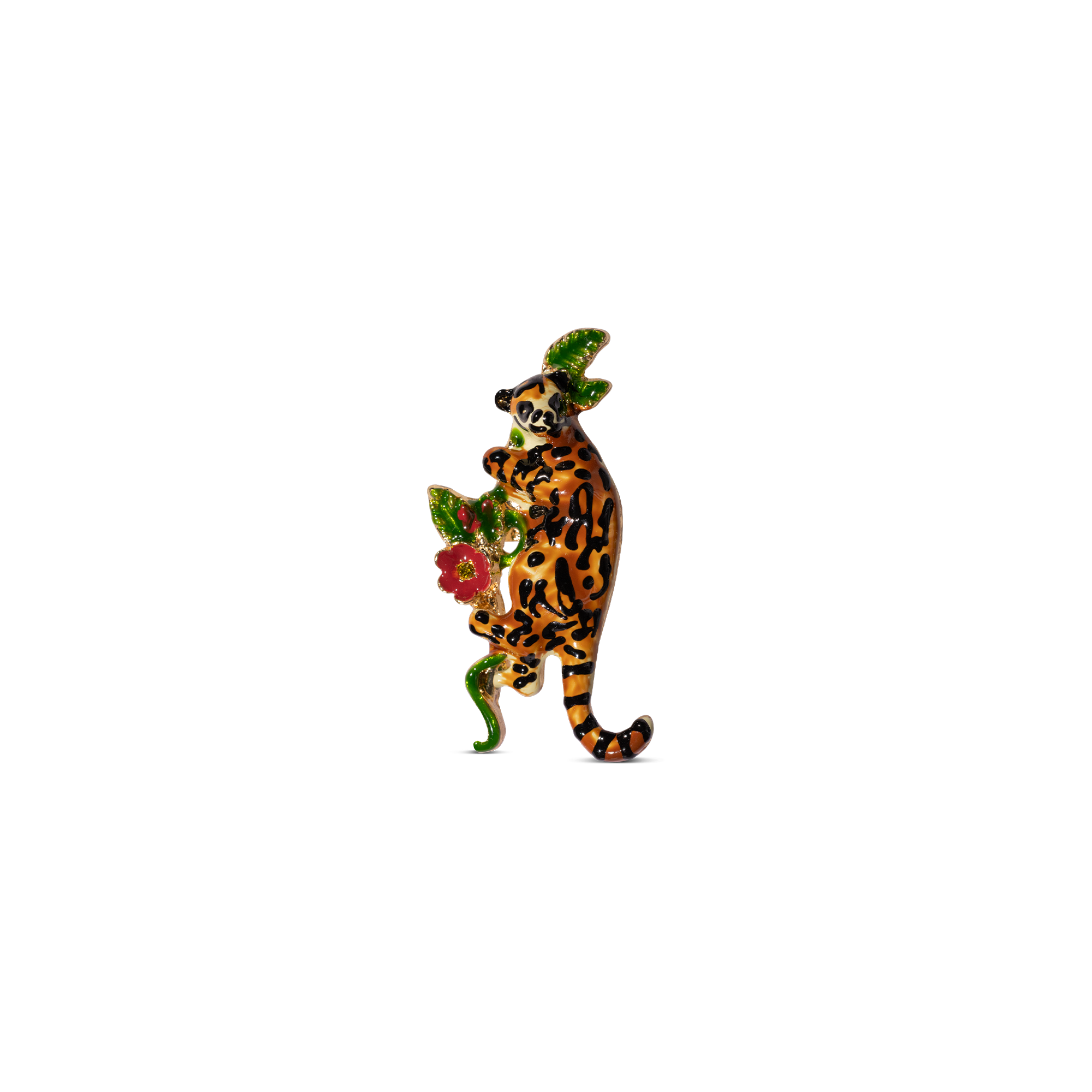  Brown Leopard clip switch