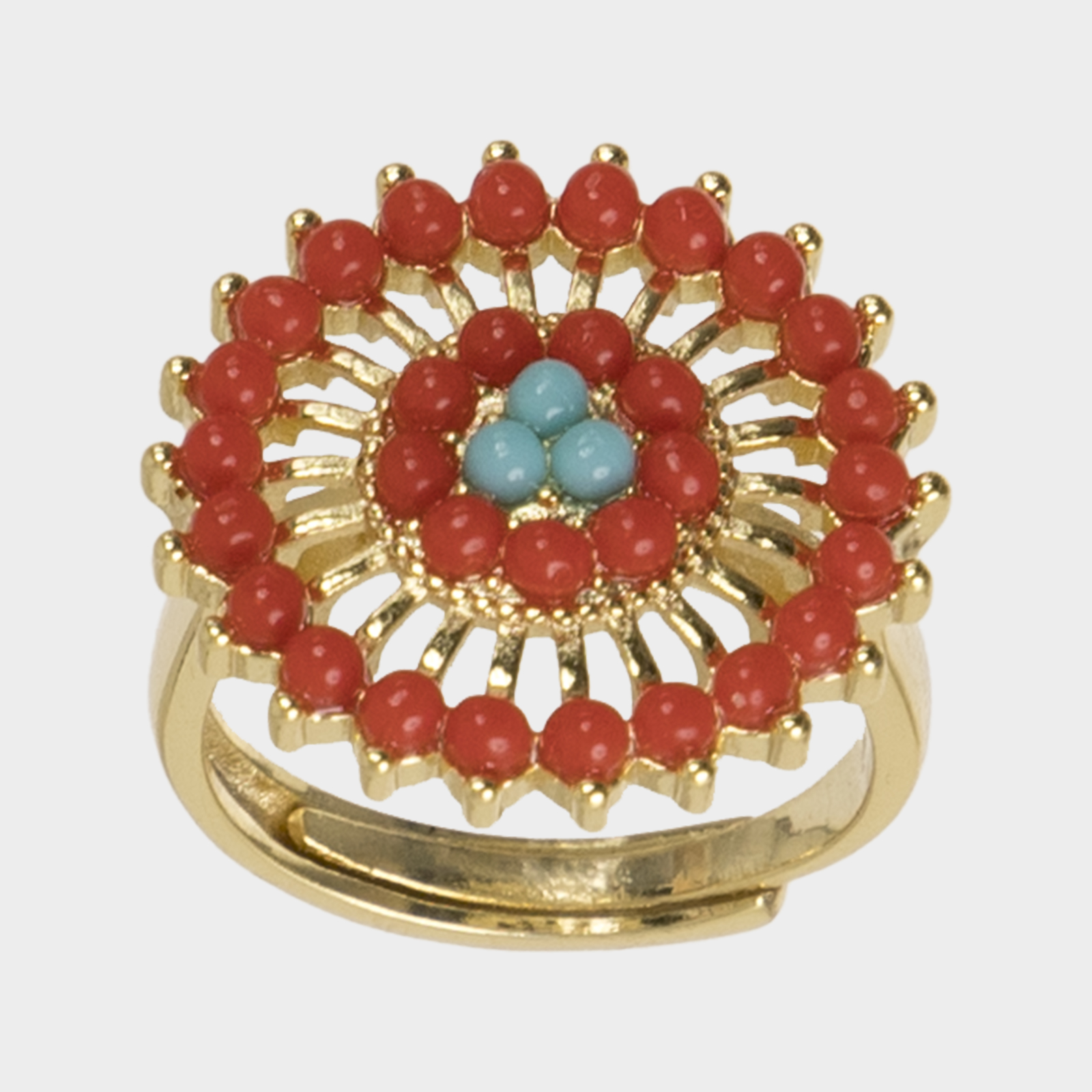 The Ring Amazon Flower Red