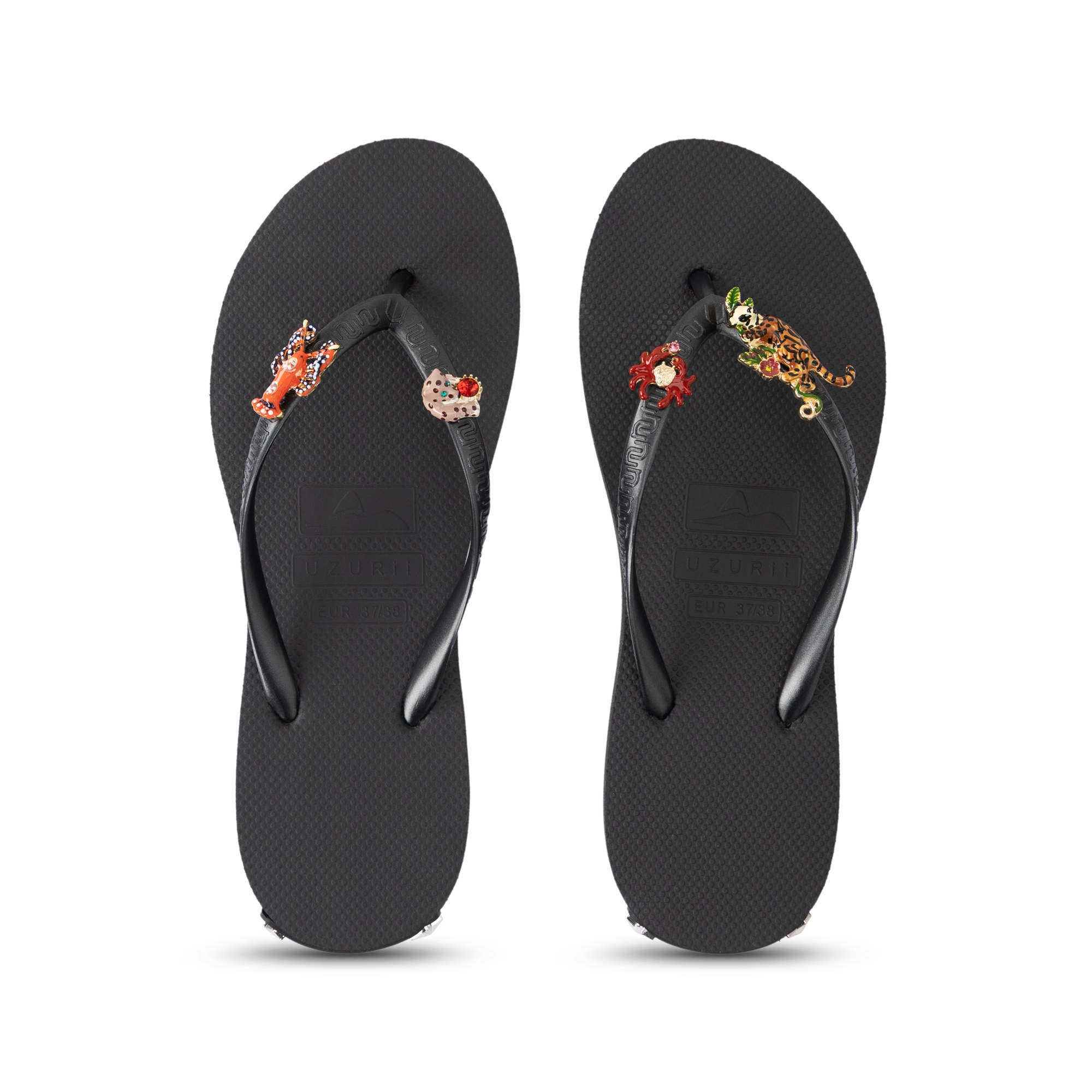 Flore Flats Black
