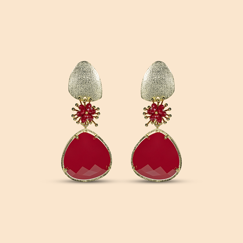 Rio Red Earrings