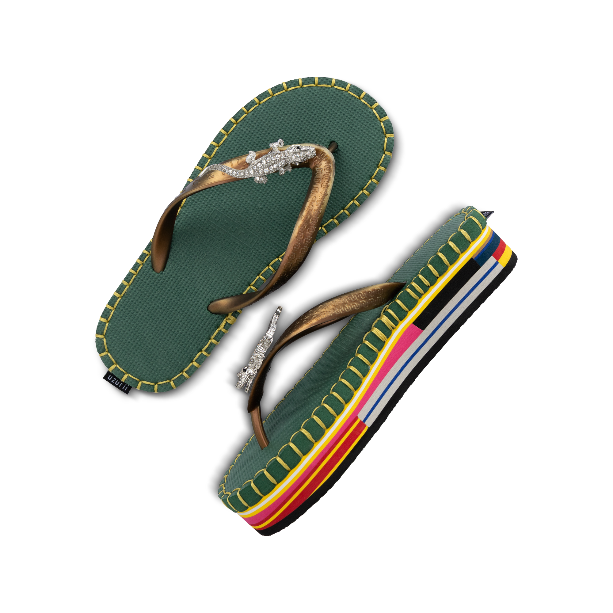 Crocodile Mondriaan Colorful