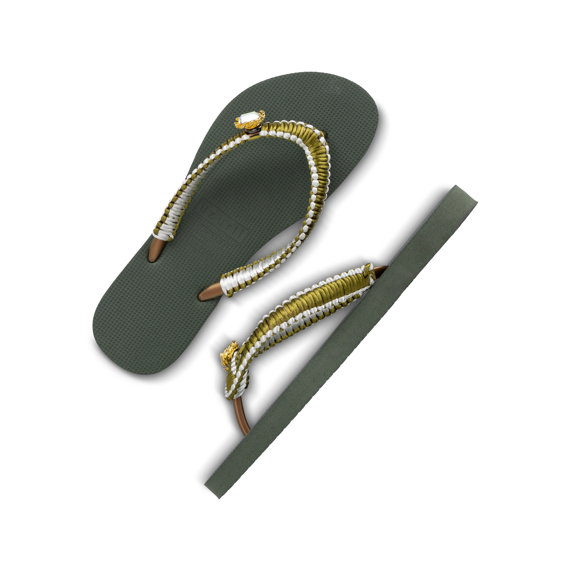 Green Macrame Switch - Army Green