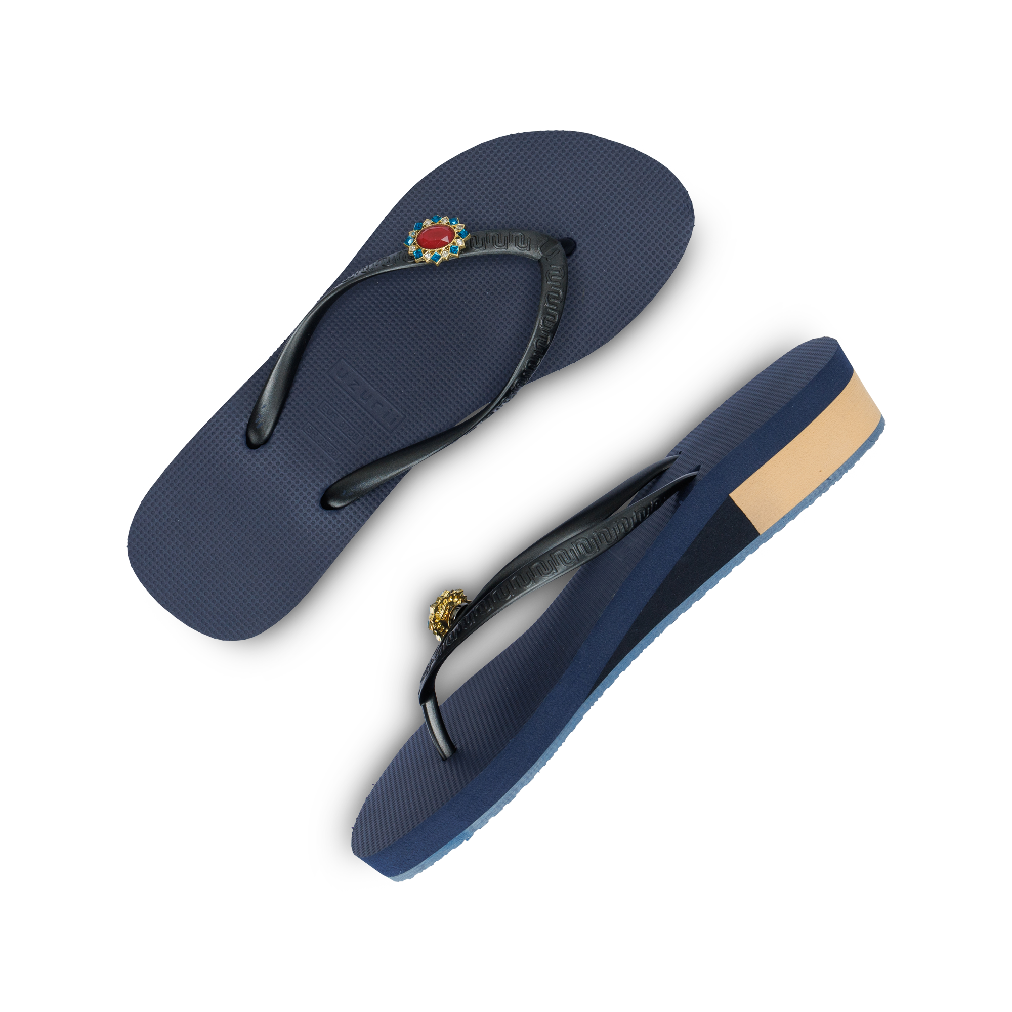Block Switch Mid Heel - Gold Block Switch Mid Heel - Gold