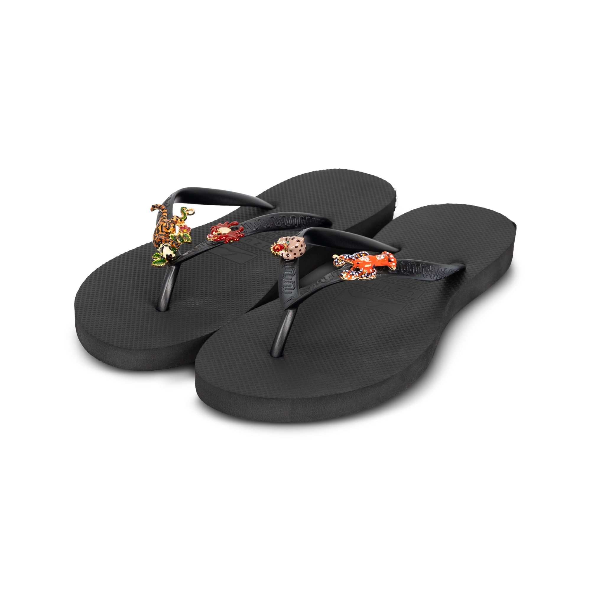 Flore Flats Black