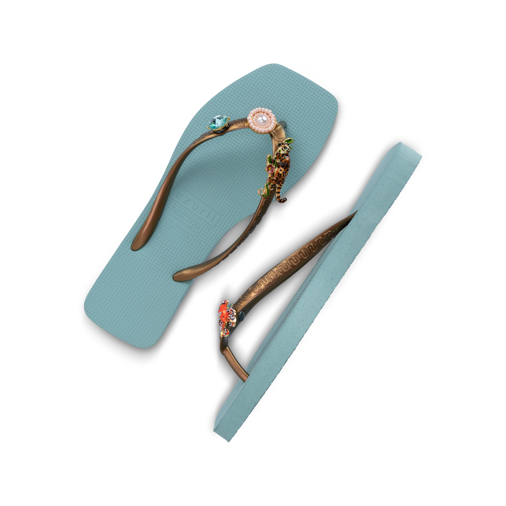 Flore Square Grande Azul