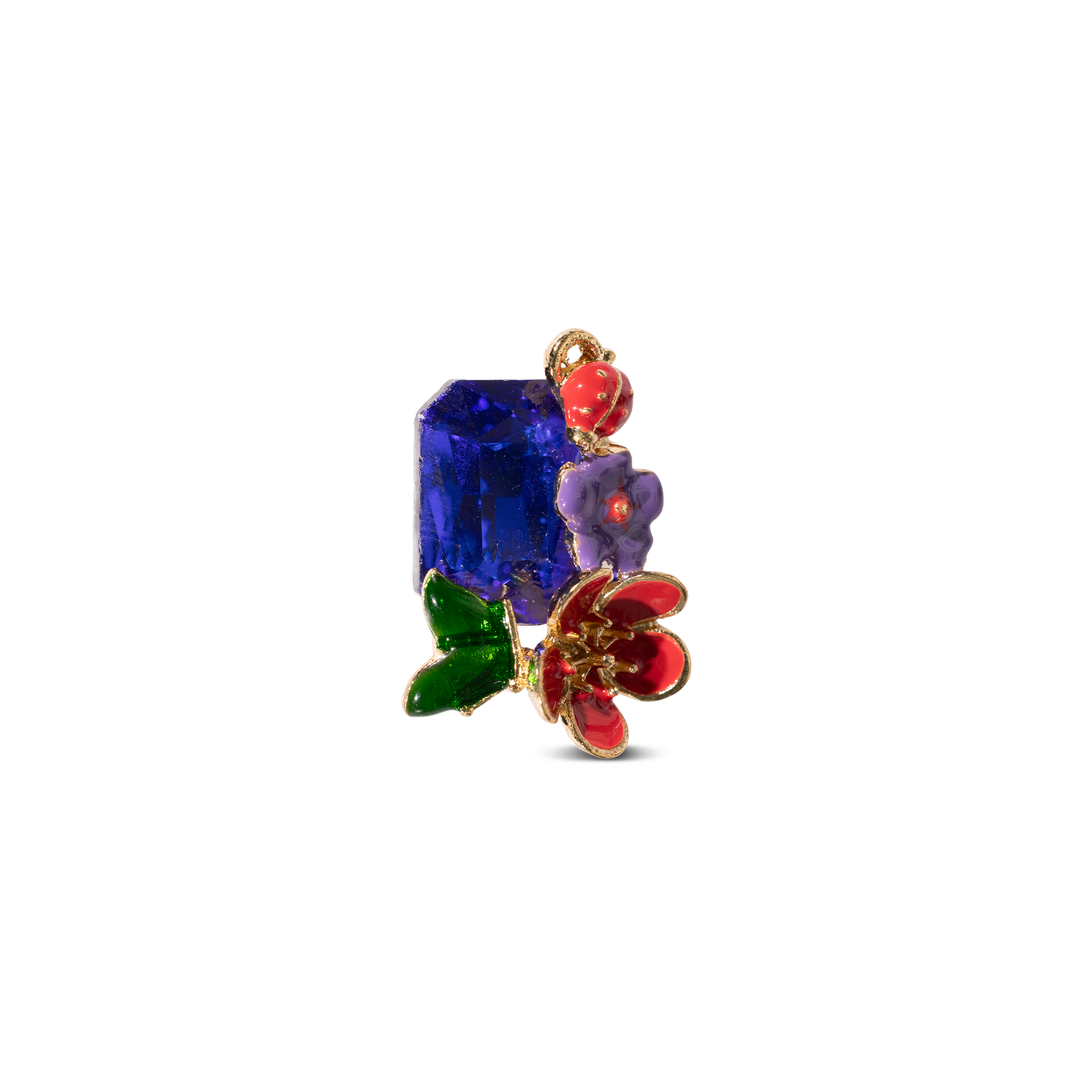 Little Blue Flowers clip switch