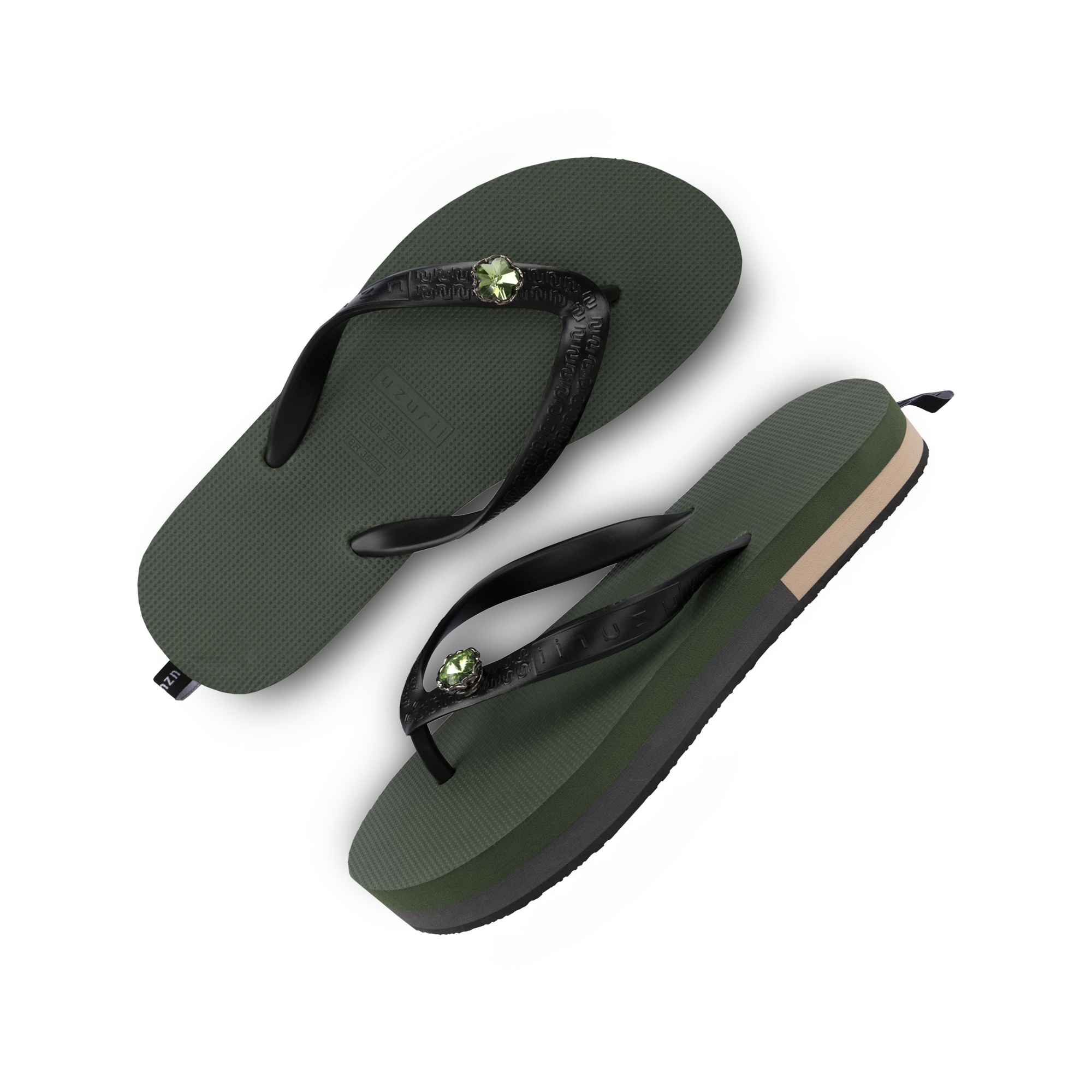 Mondriaan Switch Mid Heel - Schwarz Mondriaan Switch Mid Heel - Schwarz