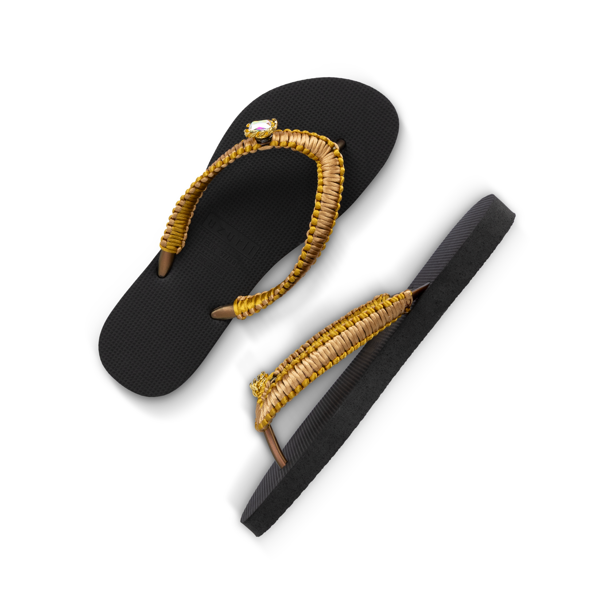 Taupe Macrame Switch - Black