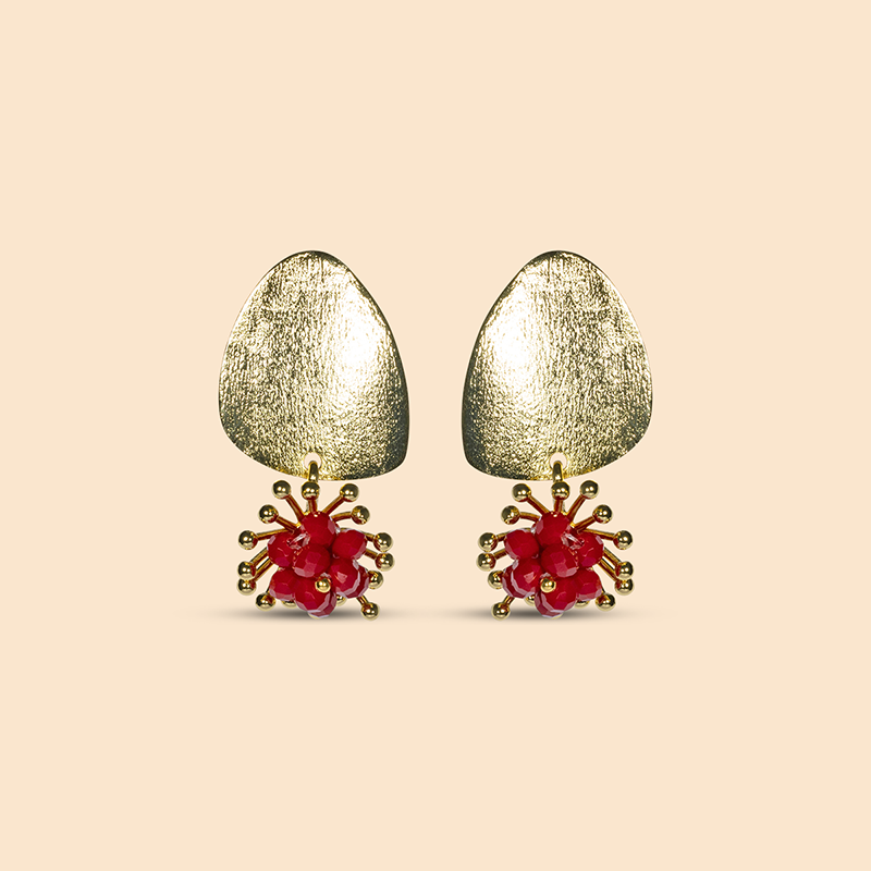 Little Rio Red Earrings