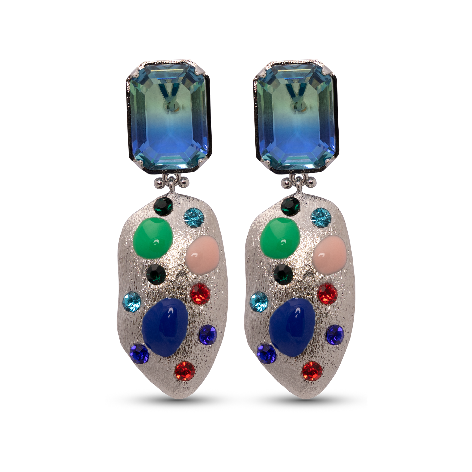 Fantasy Blue Earrings