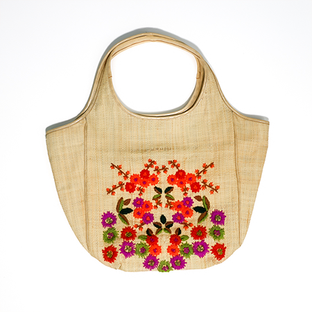Raffia Shoulderbag Blossom