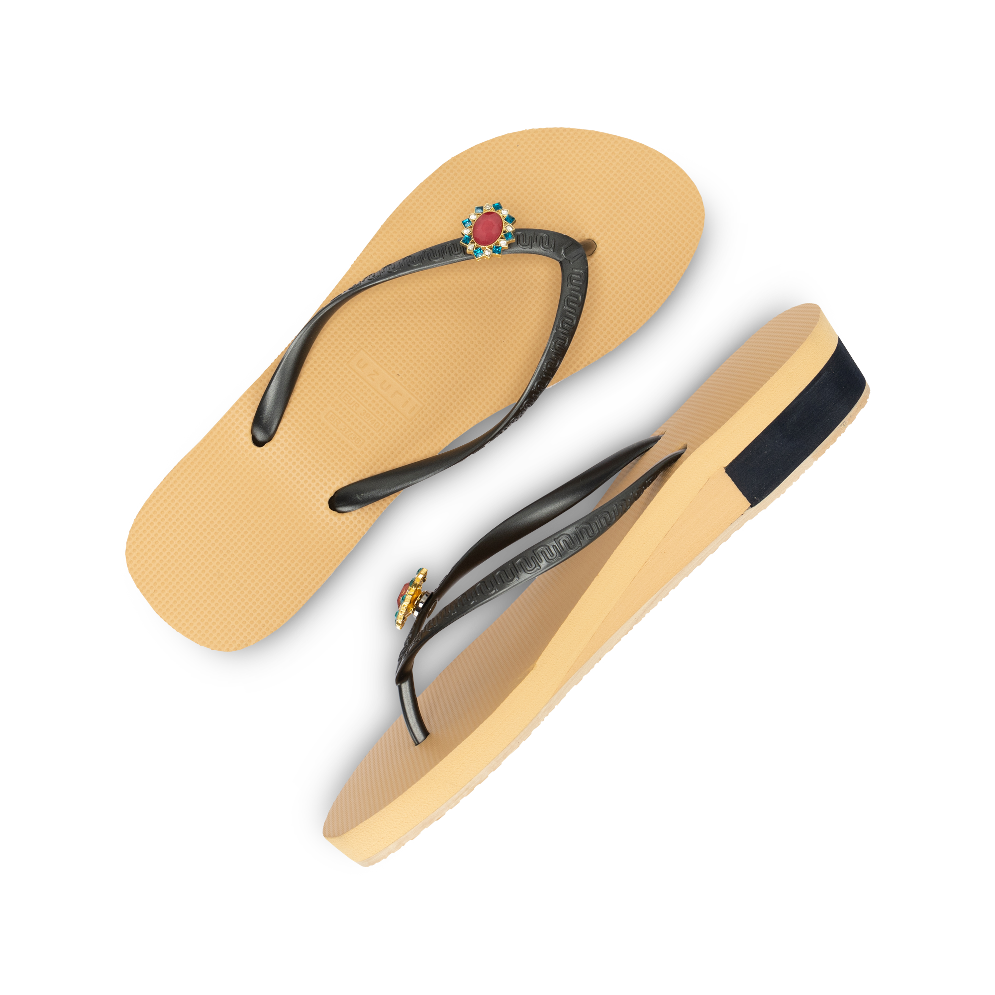 Block Switch Mid Heel - Gold Block Switch Mid Heel - Gold