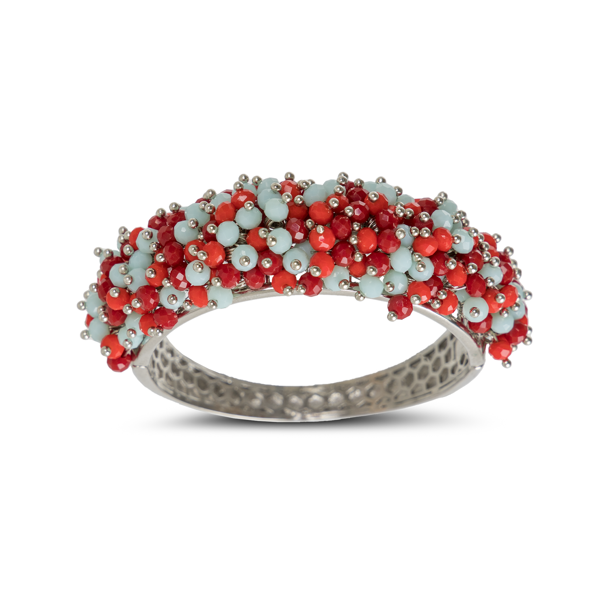 Precious Bracelet Red/Turquoise Large Precious Bracelet Red/Turquoise Large